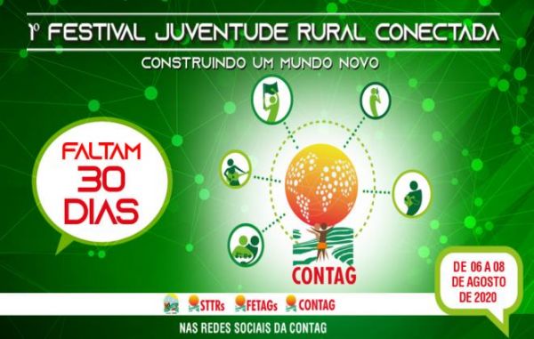 Vem aí o 1º Festival Juventude Rural Conectada!