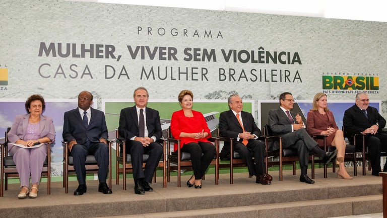 Presidenta Dilma lança a Casa da Mulher Brasileira